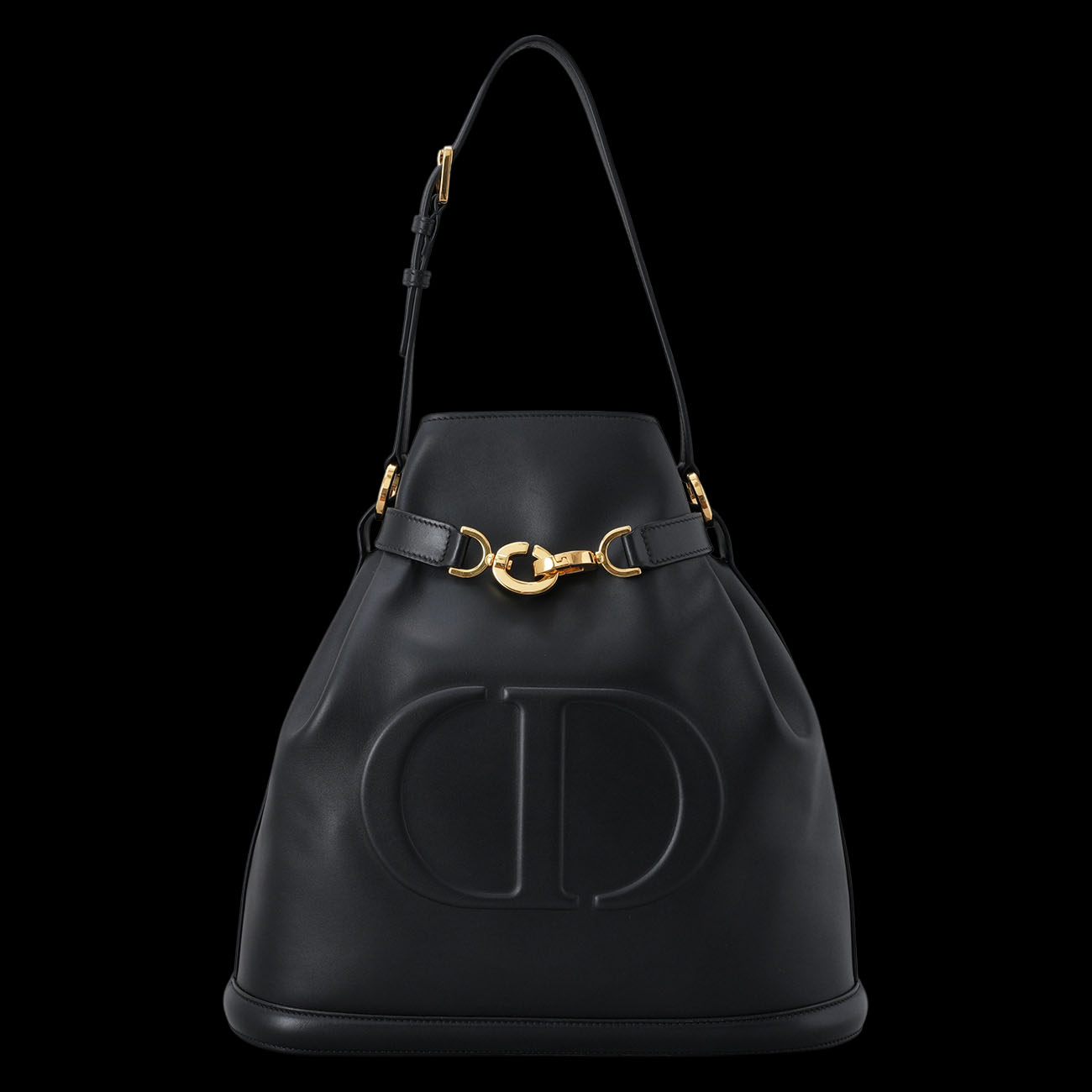CHRISTIAN DIOR(USED)크리스찬 디올 쎄디올 버킷 숄더겸 토트 백 라지
